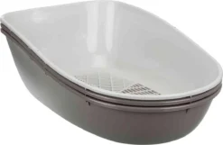 Trixie Berto Kattenbak Overdekt Met Zeef Scheidingssysteem Taupe - 59X39X42 CM -Merkloos Verkoop 1200x782 3