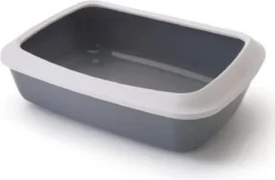 Savic Iriz - Kattenbak - Grijs - 50 X 37 X 14 Cm -Merkloos Verkoop 1200x785