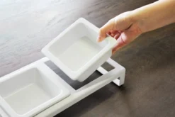 Yamazaki Tower Dierenvoerbakjes - Wit -Merkloos Verkoop 1200x800 4