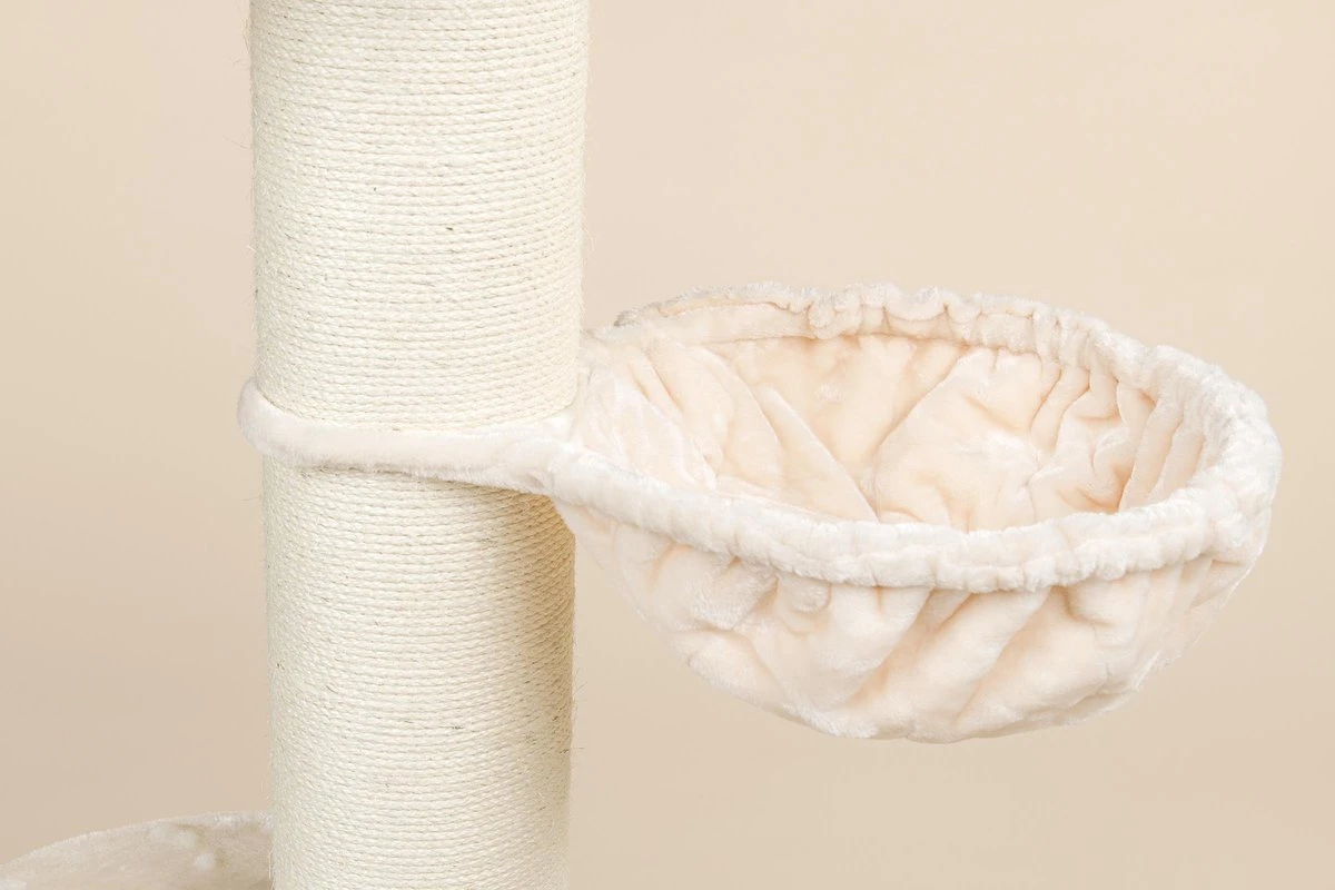 Krabpaal Voor Grote Katten Maine Coon Sleeper De Luxe Crème Beige Van RHRQuality 4 Krabpaal Voor Grote Katten Maine Coon Sleeper De Luxe Crème Beige Van RHRQuality - Image 4
