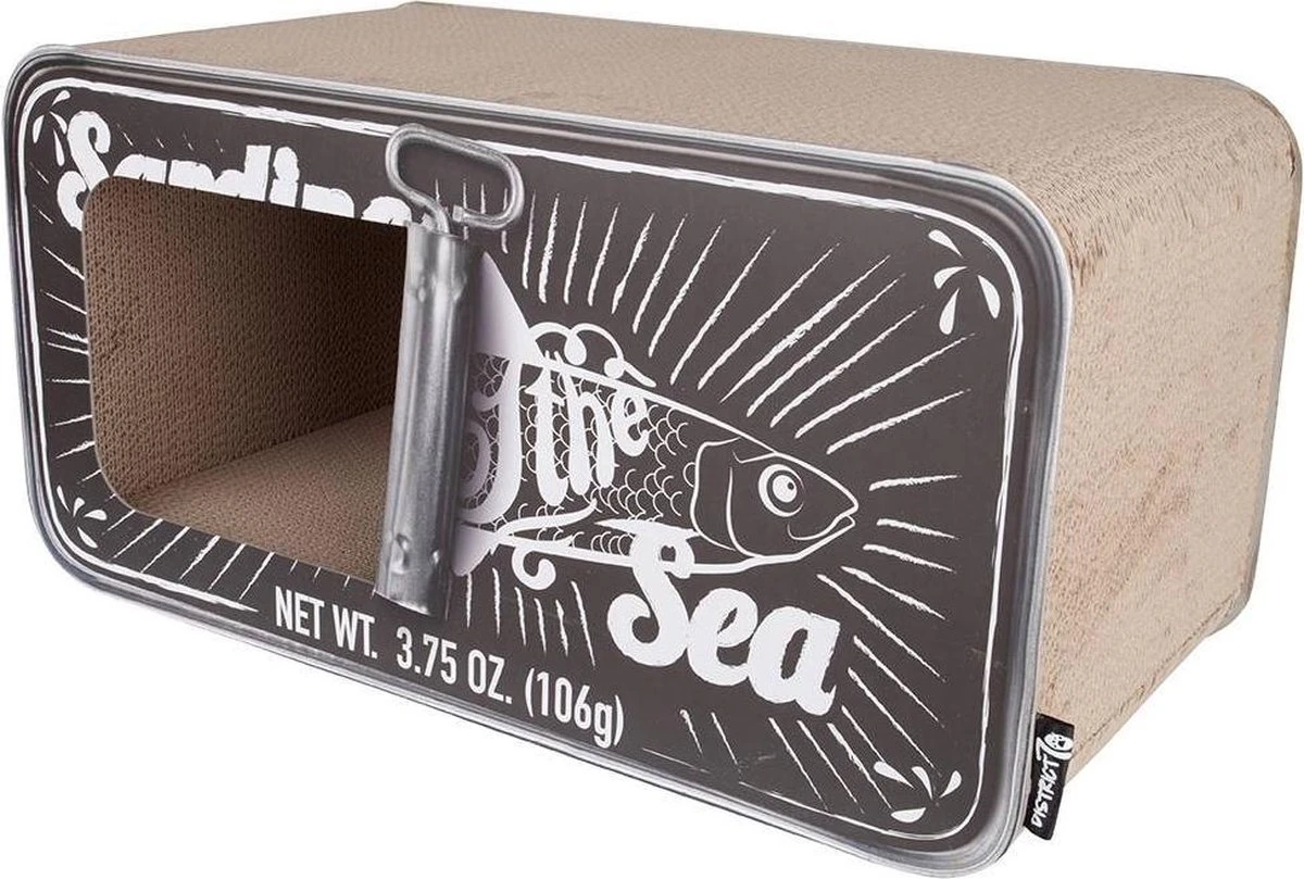 District 70 SARDINE - Design Katten Krabmeubel Van Gerecycled Karton - Zwart, Wit Of Perzik - Afmeting 60x30x30 Cm - Perzik 15 District 70 SARDINE - Design Katten Krabmeubel Van Gerecycled Karton - Zwart, Wit Of Perzik - Afmeting 60x30x30 Cm - Perzik - Image 15