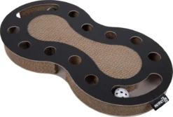 Interactief Design Krabspeelgoed Voor Katten Van Duurzaam Karton - District 70 SNAKE - Zwart -Merkloos Verkoop 1200x810 1