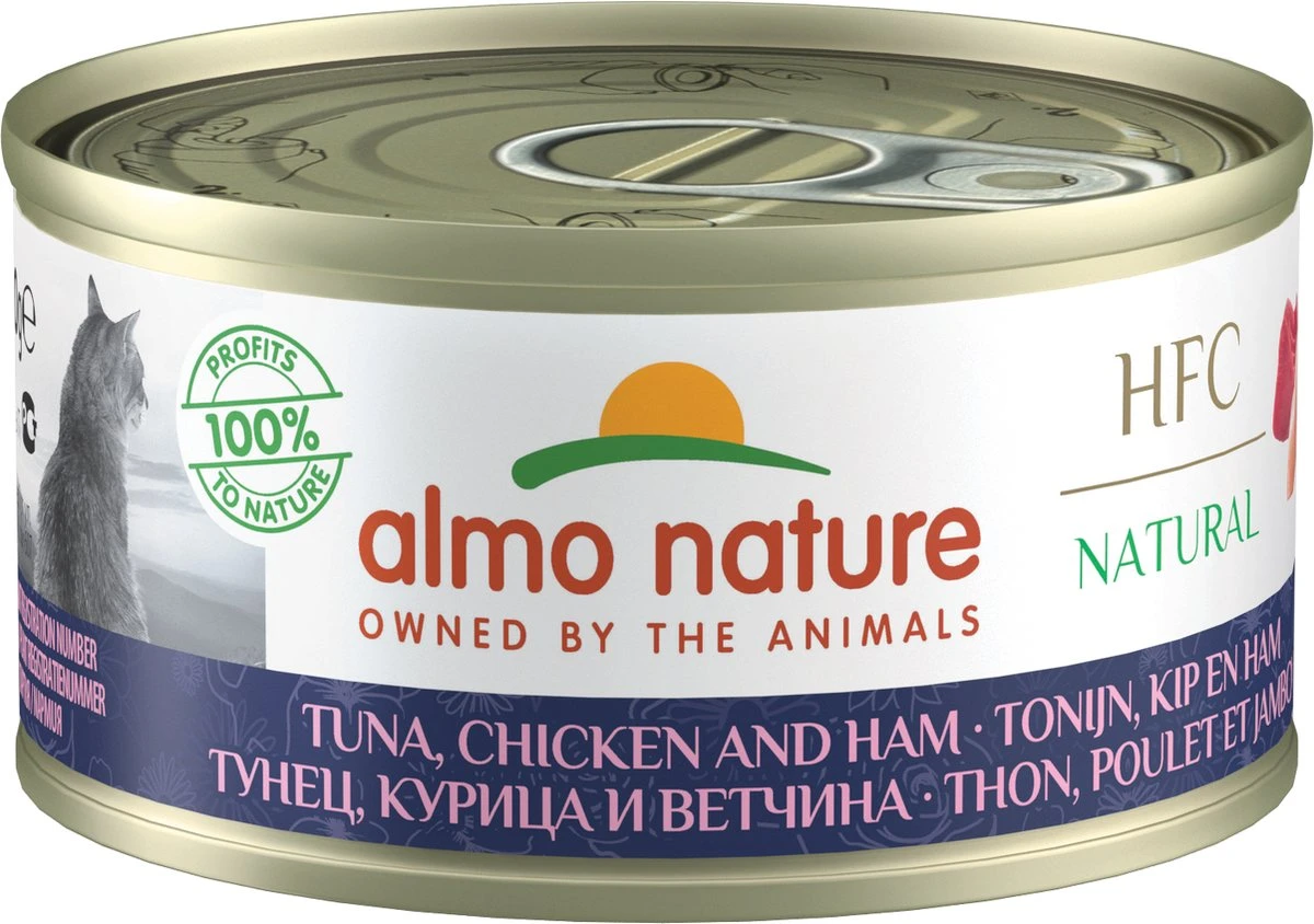Almo Nature Natvoer Voor Katten - HFC Natural - 24 X 70g - Kippenborst - 24 X 70 Gram 6 Almo Nature Natvoer Voor Katten - HFC Natural - 24 X 70g - Kippenborst - 24 X 70 Gram - Image 6