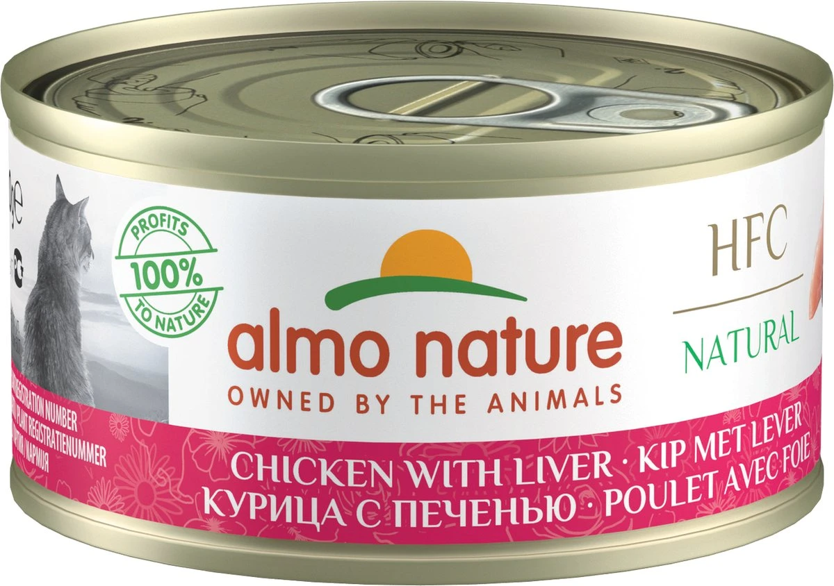 Almo Nature Natvoer Voor Katten - HFC Natural - 24 X 70g - Kippenborst - 24 X 70 Gram 11 Almo Nature Natvoer Voor Katten - HFC Natural - 24 X 70g - Kippenborst - 24 X 70 Gram - Image 11