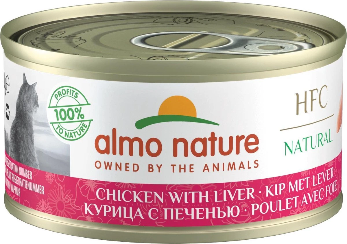 Almo Nature Natvoer Voor Katten - HFC Natural - 24 X 70g - Kip En Tonijn - 24 X 70 Gram 14 Almo Nature Natvoer Voor Katten - HFC Natural - 24 X 70g - Kip En Tonijn - 24 X 70 Gram - Image 14