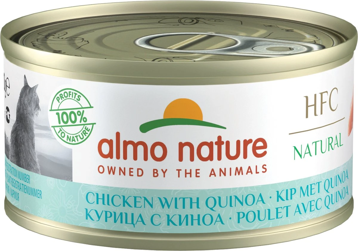 Almo Nature Natvoer Voor Katten - HFC Natural - 24 X 70g - Kip En Tonijn - 24 X 70 Gram 17 Almo Nature Natvoer Voor Katten - HFC Natural - 24 X 70g - Kip En Tonijn - 24 X 70 Gram - Image 17