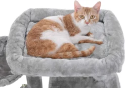 Luxe Krabpaal - Kattenboom Met Krabbord - Lichtgrijs -Merkloos Verkoop 1200x849 2