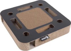 Interactief Krabspeelgoed Van Karton Met Balletje En Belletje - District 70 SPY - Zwart Of Wit 35x35x6cm - Zwart 18 Interactief Krabspeelgoed Van Karton Met Balletje En Belletje - District 70 SPY - Zwart Of Wit 35x35x6cm - Zwart -Merkloos Verkoop 1200x856