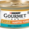 Gourmet Gold Hartig Torentje - Kattenvoer Natvoer - Tonijn - 24 X 85 Gr