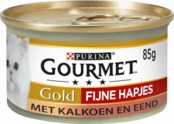 Gourmet Gold Fijne Hapjes In Saus - Kattenvoer Natvoer - Vis/Vlees - 96 X 85 Gr -Merkloos Verkoop 1200x857 4