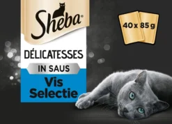 Sheba Delicatesse Katten Natvoer - Vis - 40 X 85 Gr 5 Sheba Delicatesse Katten Natvoer - Vis - 40 X 85 Gr -Merkloos Verkoop 1200x863