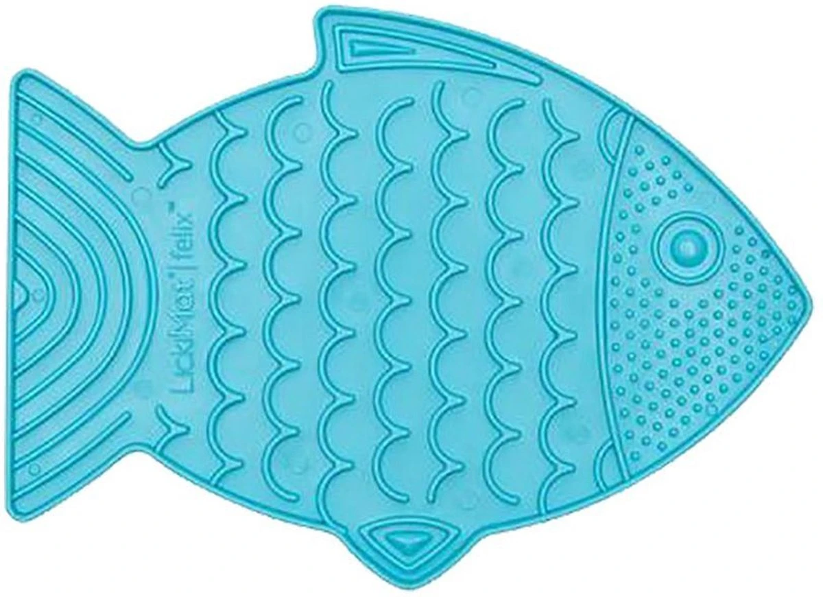 Lickimat Licki Mat Kat Likmat Felix Turquoise, 22 Cm. 4 Lickimat Licki Mat Kat Likmat Felix Turquoise, 22 Cm. - Image 4