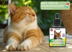 Natuurlijke Vlooiendruppels Voor Katten - Vanaf 4 Kg - 100% Natuurlijk - Vlooien - Zonder Giftige Pesticiden - 30 Ml - Speciale Formule Voor Katten - Vachtdruppels - Made In Holland -Merkloos Verkoop 1200x872 4