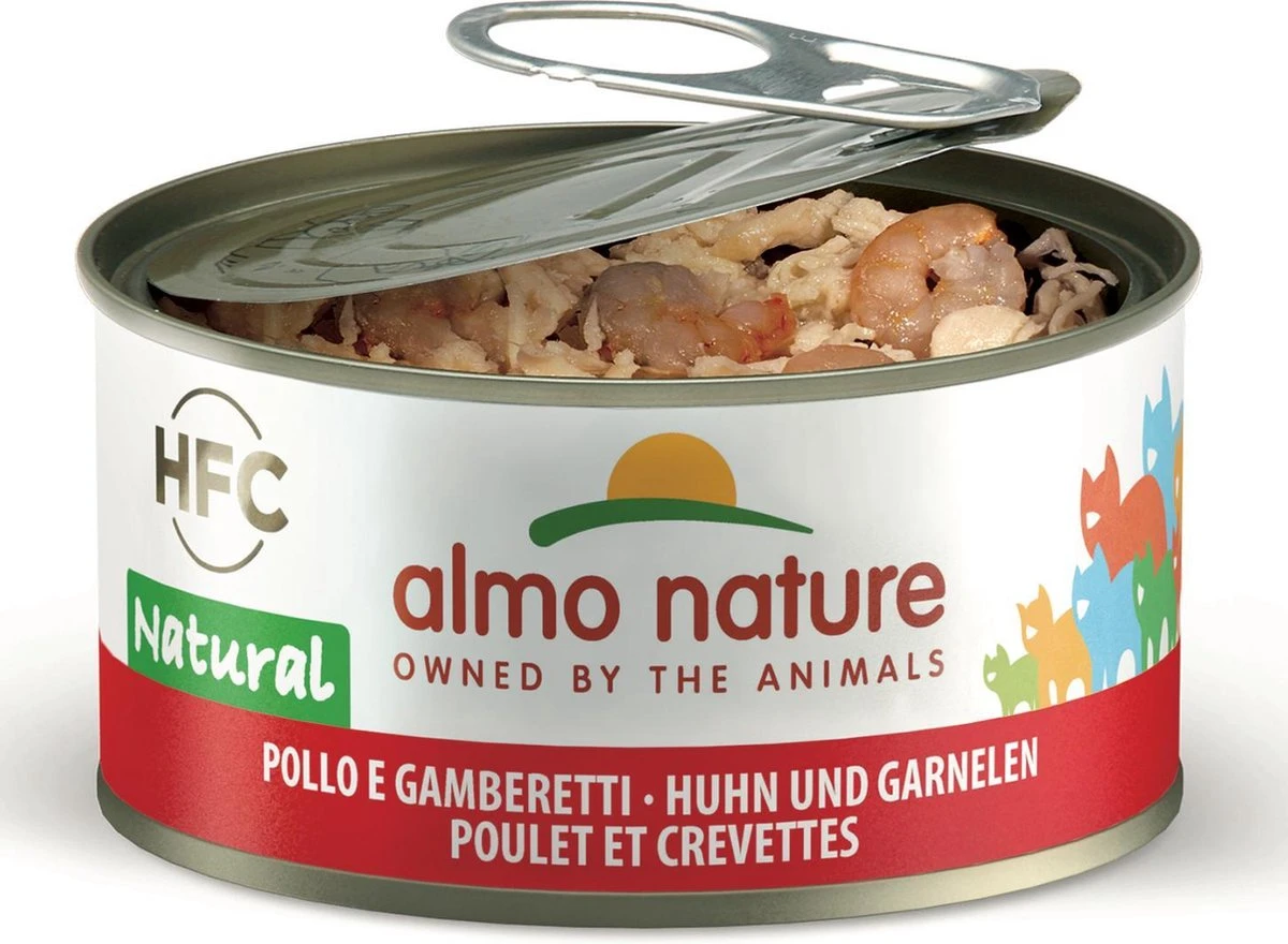 Almo Nature Natvoer Voor Katten - HFC Natural - 24 X 70g - Kip En Tonijn - 24 X 70 Gram 8 Almo Nature Natvoer Voor Katten - HFC Natural - 24 X 70g - Kip En Tonijn - 24 X 70 Gram - Image 8