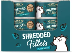 Lily's Kitchen Tuna & Salmon Shredded Fillets - 24X70 GR