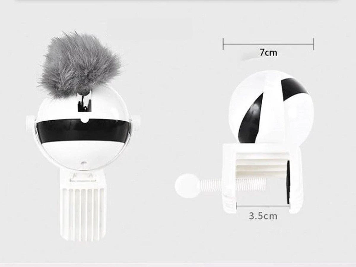 Merkloos Kattenspeelgoed - Katten Speelgoed - Katten Speeltje - Katten Bal - Katten - Kattenhengel - Kitten Speelgoed - Kattenspeeltjes - Elektrische - Muis - Automatische Hengel - Bal - Poes - Katten - Prooi - Kat - Poesjes - Interactief Kattenspeelgoed 3 Merkloos Kattenspeelgoed - Katten Speelgoed - Katten Speeltje - Katten Bal - Katten - Kattenhengel - Kitten Speelgoed - Kattenspeeltjes - Elektrische - Muis - Automatische Hengel - Bal - Poes - Katten - Prooi - Kat - Poesjes - Interactief Kattenspeelgoed - Image 3