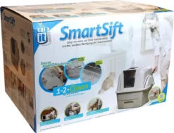 Catit Kattenbak - Incl. 4 Afvalzakken - Grijs/Wit - 67 X 48 X 46 Cm -Merkloos Verkoop 1200x916