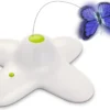 All For Paws - Interactive Flutterbug – Wit/Blauw - 1 Stuk