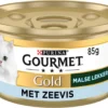 Gourmet Gold Malse Lekkernijen - Kattenvoer Natvoer – Met Zeevis – 24 X 85 Gr