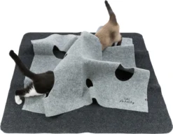 Trixie Cat Activity Adventure Carpet Grijs 99x99 Cm -Merkloos Verkoop 1200x933