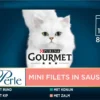 Gourmet Perle Mini Filets – Kattenvoer Natvoer – Met Rund, Kip, Konijn, Zalm – 48 X 85 Gr