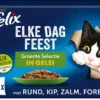 Felix Elke Dag Feest Groente Selectie In Gelei - Katten Natvoer - 48 X 85g