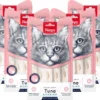 Wanpy Creamy Lickable Treats Tonijn En Garnaal - Voordeelbundel 5 Stuks - Kattensnack