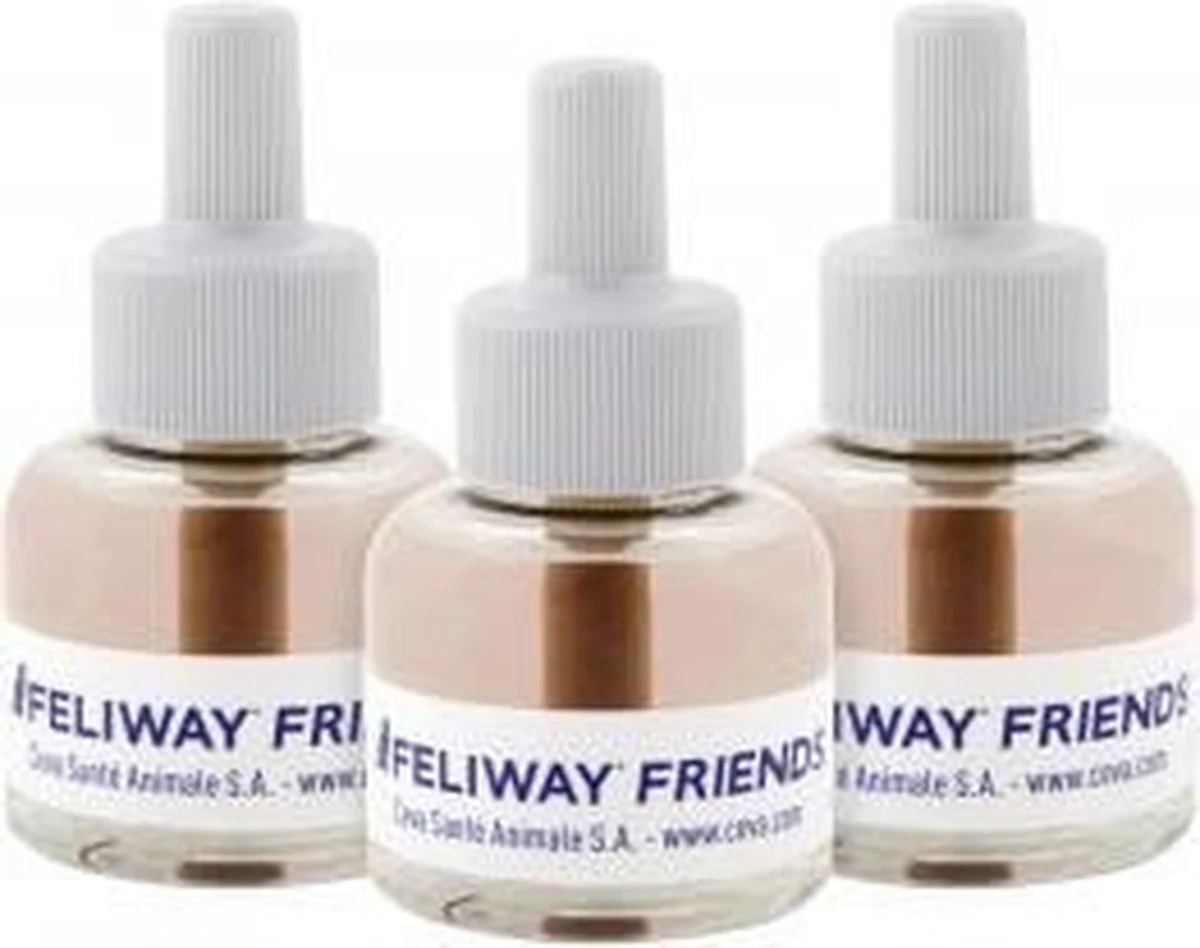 Feliway Friends - Navulling - 3 X 48 Ml 3 Feliway Friends - Navulling - 3 X 48 Ml - Image 3