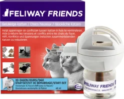 Feliway Friends - Startset - 1 Verdamper Met 1 Vulling - 48 Ml - Anti-conflict Voor Katten -Merkloos Verkoop 1200x955 6
