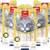 Wanpy Creamy Lickable Treats Kip - Voordeelbundel 5 Stuks - Kattensnack