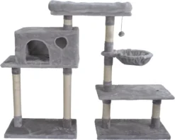 Adori Krabpaal Kingsley 3 In 1 - Krabpaal - 70x60x112 Cm Grijs