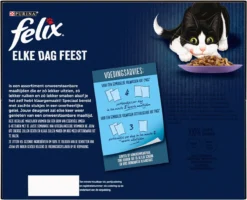 Felix Elke Dag Feest Mix Selectie In Gelei Kattenvoer Nat 4(24-pack) 12 Felix Elke Dag Feest Mix Selectie In Gelei Kattenvoer Nat 4(24-pack) -Merkloos Verkoop 1200x970 1