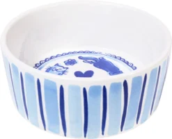 Blond Amsterdam, Delfts Blond: Voerbak Geruit Kat 15,5cm