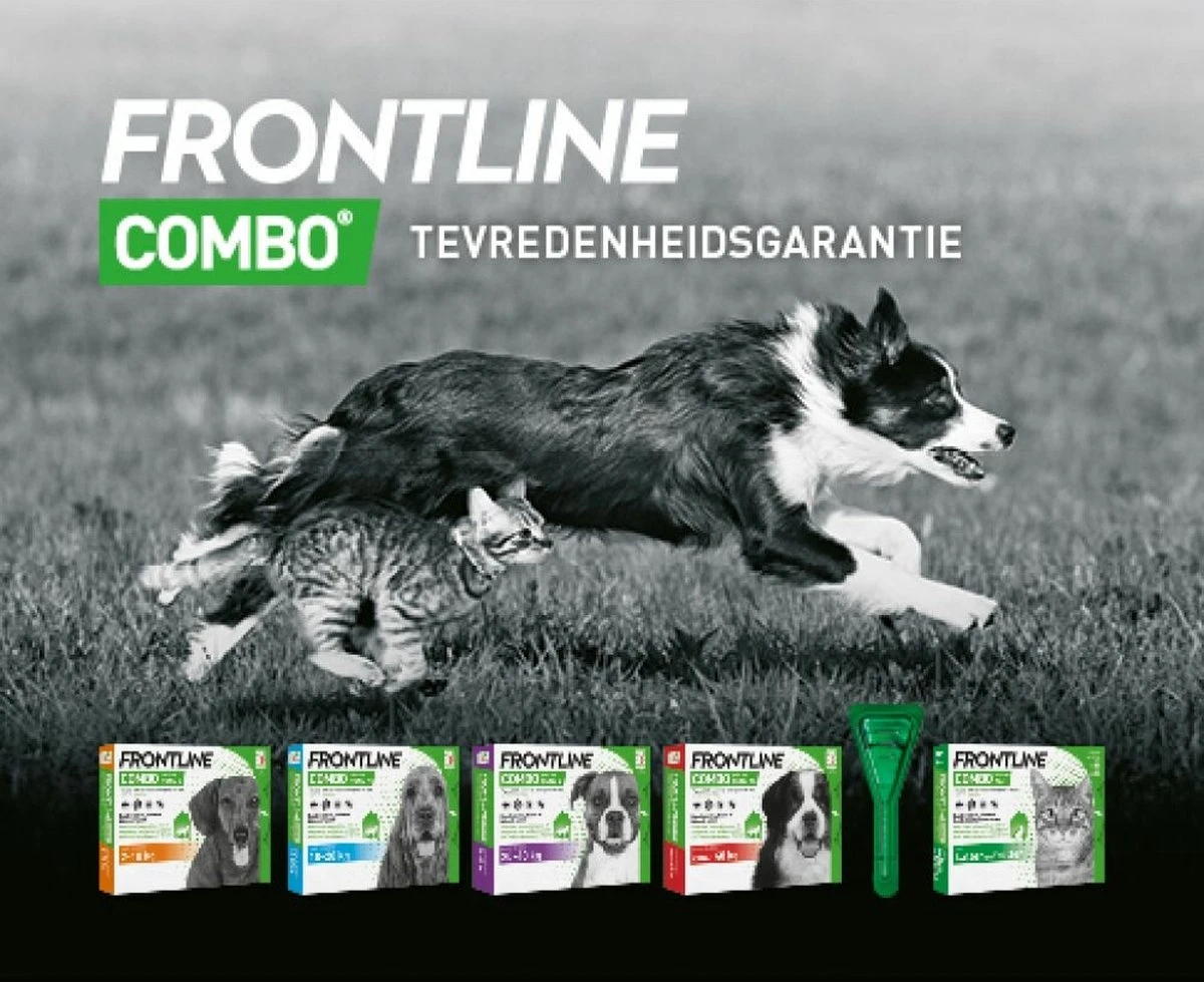 Frontline Combo Anti Vlooienmiddel En Tekenmiddel Kat - 3 Pipetten 2 Frontline Combo Anti Vlooienmiddel En Tekenmiddel Kat - 3 Pipetten - Afbeelding 2