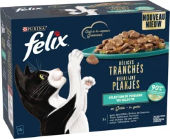 Felix Heerlijke Plakjes Vis Selectie Kattenvoer Nat 4(12x80g) 11 Felix Heerlijke Plakjes Vis Selectie Kattenvoer Nat 4(12x80g) -Merkloos Verkoop 1200x984 3