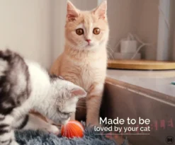 Cheerble Mini Ball 2.0 - Slimme Interactieve Zelf Rollende Bal Voor Katten - 3 Speelmodi - Kattenspeeltjes - USB Oplaadbaar - Rood -Merkloos Verkoop 1200x994 1