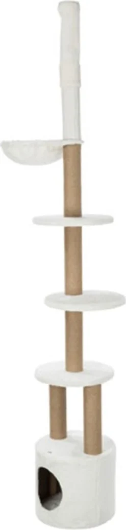 TRIXIE Kattenkrabpaal Aurelio 220-250 Cm Wit En Bruin -Merkloos Verkoop 287x1200