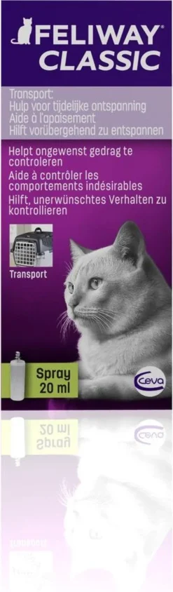 Feliway Spray - Kat - 20 Ml -Merkloos Verkoop 351x1200