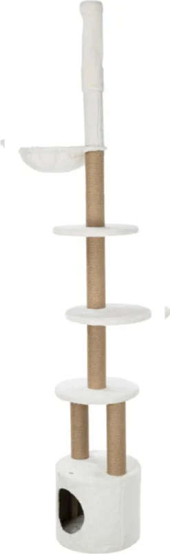 TRIXIE Kattenkrabpaal Aurelio 220-250 Cm Wit En Bruin -Merkloos Verkoop 368x1200