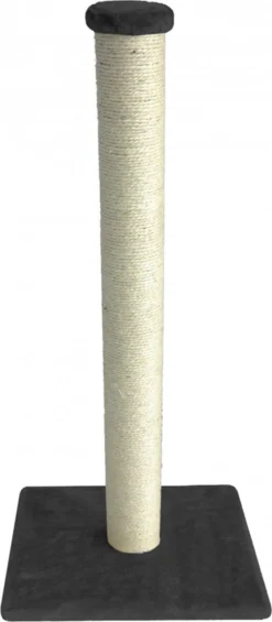 Trixie Ebi Classic Eco Highpost - Krabpaal - Zwart - 40 X 40 X 90 Cm