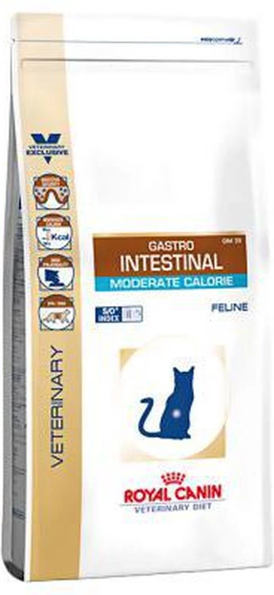 Royal Canin Gastro Intestinal Moderate Calorie - Kattenvoer - 4 Kg 2 Royal Canin Gastro Intestinal Moderate Calorie - Kattenvoer - 4 Kg - Image 2