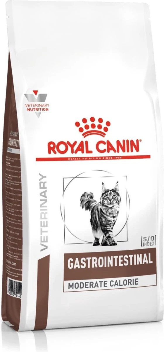 Royal Canin Gastro Intestinal Moderate Calorie - Kattenvoer - 4 Kg 1 Royal Canin Gastro Intestinal Moderate Calorie - Kattenvoer - 4 Kg