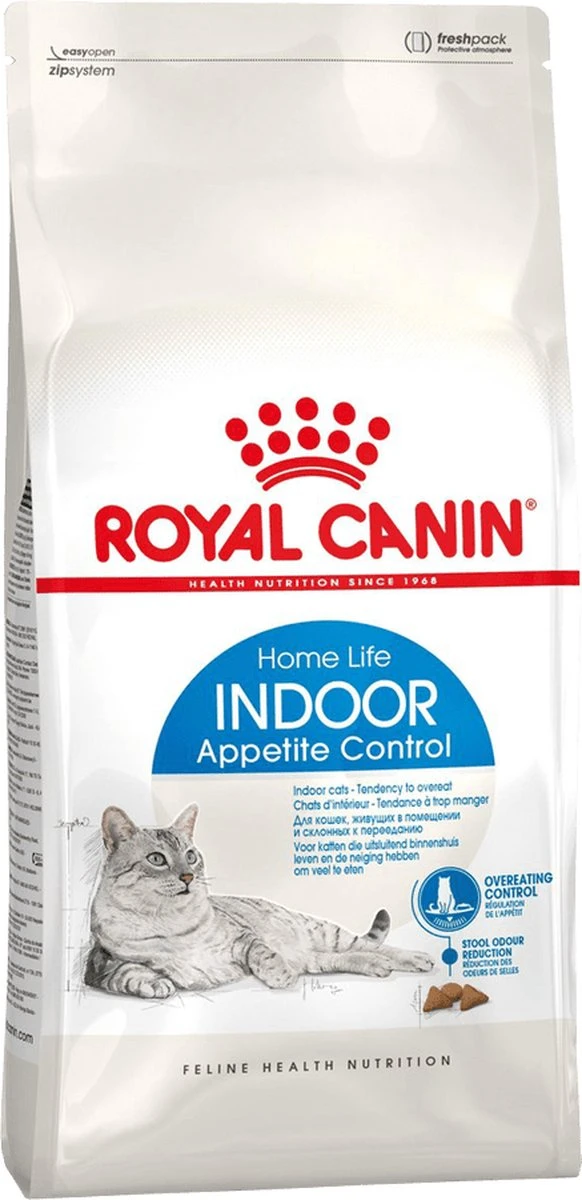 Royal Canin Indoor Appetite Control - Kattenvoer - 4 Kg 3 Royal Canin Indoor Appetite Control - Kattenvoer - 4 Kg - Afbeelding 3