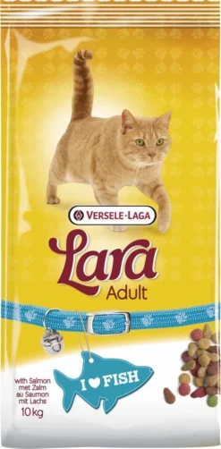 Versele-Laga Lara - Adult - Zalm - Kattenvoer - 10 Kg