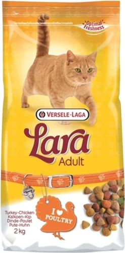 Versele-Laga Lara - Adult - Kalkoen/Kip - Kattenvoer - 2 Kg -Merkloos Verkoop 593x1200