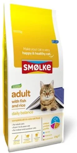 Smolke Adult Fish & Rice 10 Kg - Kat 35 Smolke Adult Fish & Rice 10 Kg - Kat -Merkloos Verkoop 604x1200 1