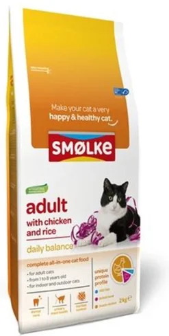 Smolke Adult Chicken & Rice 10 Kg - Kat 33 Smolke Adult Chicken & Rice 10 Kg - Kat -Merkloos Verkoop 606x1200