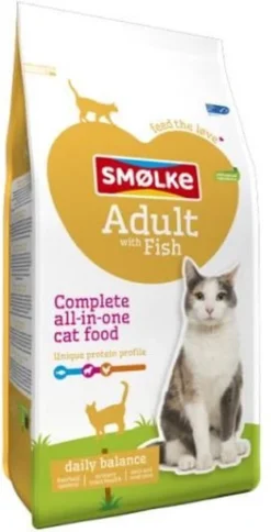 Smolke Adult Fish & Rice 4 Kg - Kat 35 Smolke Adult Fish & Rice 4 Kg - Kat -Merkloos Verkoop 612x1200 1