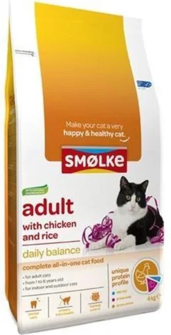 Smolke Adult Chicken & Rice 10 Kg - Kat 35 Smolke Adult Chicken & Rice 10 Kg - Kat -Merkloos Verkoop 615x1200 2