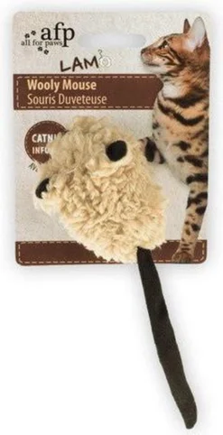 All For Paws Catnip Wooly Mouse -Merkloos Verkoop 615x1200 3